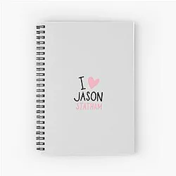 I Love Jason Statham Notebook