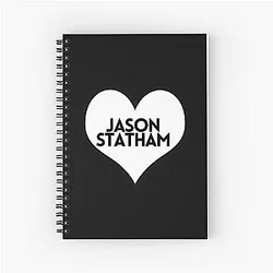 Jason Statham Spiral Notebook