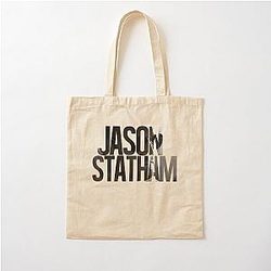 Vintage Jason Statham Men Cotton Tote Bag