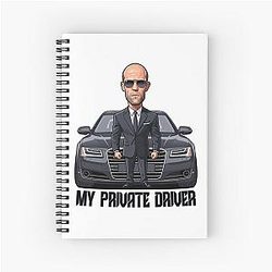 My Private Driver Jason Statham the Transporter Notebook