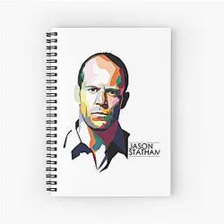 Beautiful Jason Statham Notebook for Movie Fans