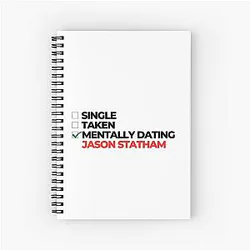 Mentally Dating Jason Statham Notebook