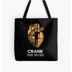 Gifts for Men Crank High Voltage Jason Statham All Over Print Tote Bag