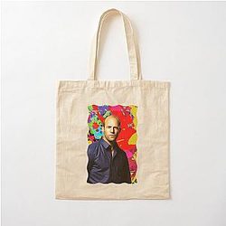 Men's Funny Jason Statham Celebrity Gift Cotton Tote Bag for Music Fans