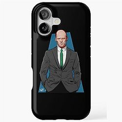 Funny Gift For Jason Statham Illustration By Paul Cemmick iPhone Tough Case