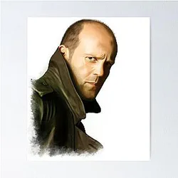 Jason Statham Digital Painting Poster