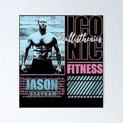 Funny Gifts For Jason Statham Calisthenics Fitness Gift Fans Poster