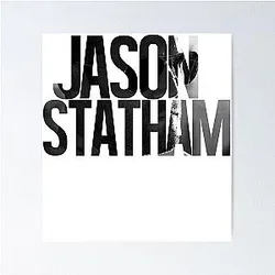 Vintage Jason Statham Poster