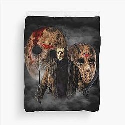 Jason Voorhees Duvet Cover
