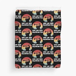 Hide and Seek Champion 1980 Jason Voorhees Duvet Cover