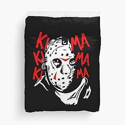 Jason Voorhees Friday The Crystal Lake Duvet Cover