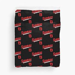 Slashers Voorhees Jersey - Horror Movie Men's Perfect Gift Jason Voorhees gift Duvet Cover