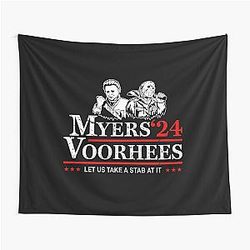 Myers Voorhees 24 For President - Michael Jason Voorhees 2024 Tapestry