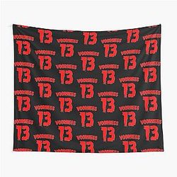 Slashers Voorhees 13 Jersey Perfect Gift Jason Voorhees Tapestry