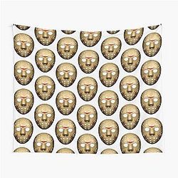 Jason Voorhees Mask Sticker- Perfect Jason Voorhees Gift Tapestry