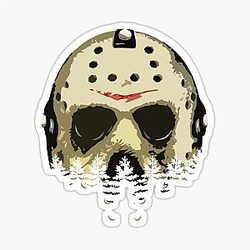 Friday the th Jason Voorhees Perfect Gift Jason Voorhees Sticker