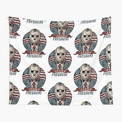 Jason Voorhees Makes Friday Great Again Tapestry