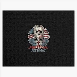 Jason Voorhees Make Friday Great Again Perfect Gift Jason Voorhees Jigsaw Puzzle