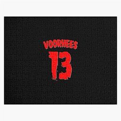 Slashers Voorhees 13 Jersey - Horror Movie Mens Perfect Gift Jason Voorhees Jigsaw Puzzle