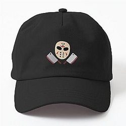 Jason Voorhees Illustration Classic T-Shirt Dad Hat