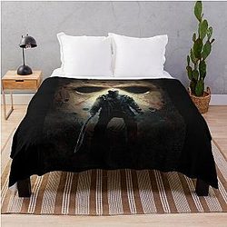 Jason Voorhees Throw Blanket