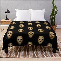 Grab It Fast Voorhees Perfect Gift Jason Voorhees Throw Blanket