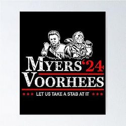 Michael Myers Jason Voorhees 2024 Poster