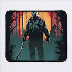 Jason Voorhees Manga Inspired Mouse Pad