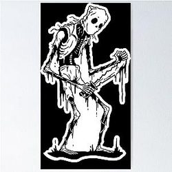 Zombie Jason Voorhees Poster