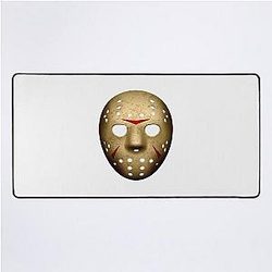 Jason Voorhees Mask Sticker, Perfect Gift, Jason Voorhees Desk Mat
