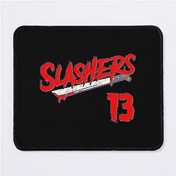 Slashers Voorhees 13 Jersey Horror Movie Jasons Perfect Gift Jason Voorhees gift Mouse Pad