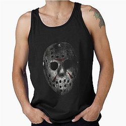 Friday The Jason Slasher Horror Classic Tank Top