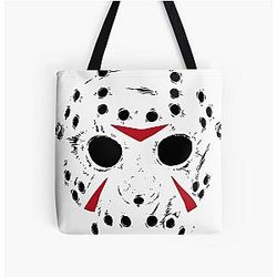 Jason Voorhees Mask Tote Bag