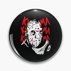 Jason Voorhees Friday The Lake Pin