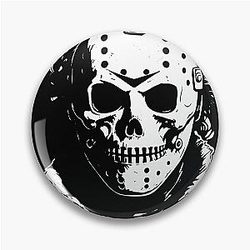 Jason Voorhees Head Pin