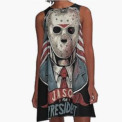 Jason Voorhees A-Line Dress