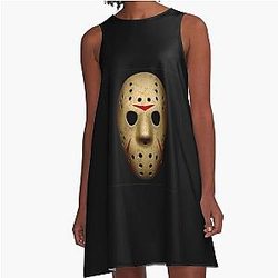 Grab It Fast Voorhees Perfect Gift Jason Voorhees A-Line Dress