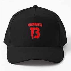 Slasher's Voorhees 13 Jersey - Horror Movie Perfect Gift - Jason Voorhees Gift Baseball Cap