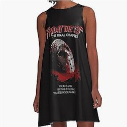 Friday the 13th Jason Voorhees Slasher Horror Dress