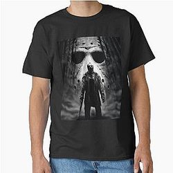 Jason Voorhees Friday the 13th horror poster art movie Classic T Shirt