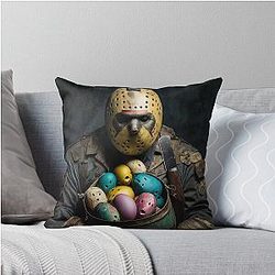 Jason Voorhees Throw Pillow