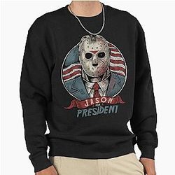 Jason Voorhees Make Friday Great Again Perfect Gift Jason Voorhees Pullover Sweatshirt