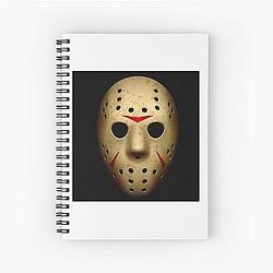 BEST SELLER Jason Voorhees Merchandise Gift Spiral Notebook