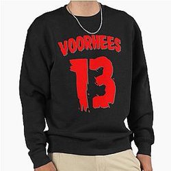 Slashers Jason Voorhees 13 Jersey Horror Movie Mens Perfect Gift Pullover Sweatshirt