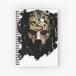 Jason Voorhees Spiral Notebook