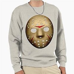 Jason Voorhees Mask Sticker Perfect Gift Jason Voorhees Sweatshirt