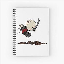 Jason Voorhees Spiral Notebook