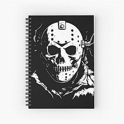 Jason Voorhees Spiral Notebook