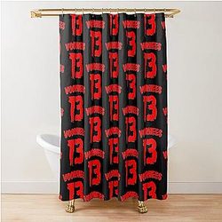 Jason Voorhees Jersey - Horror Movie Gift Jason Voorhees Shower Curtain