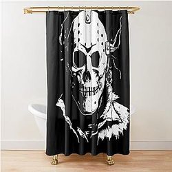 Jason Voorhees Head Shower Curtain